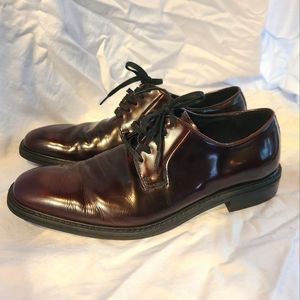 Kenneth Cole oxblood shoes